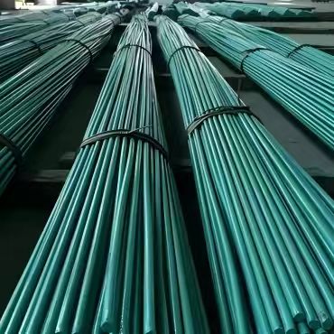 Epoxy coated steel bars